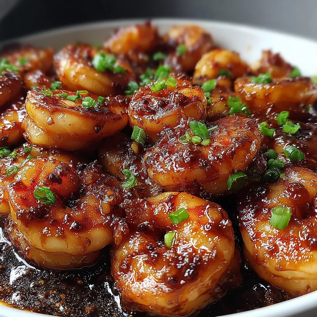 EASY HONEY GARLIC SHRIMP