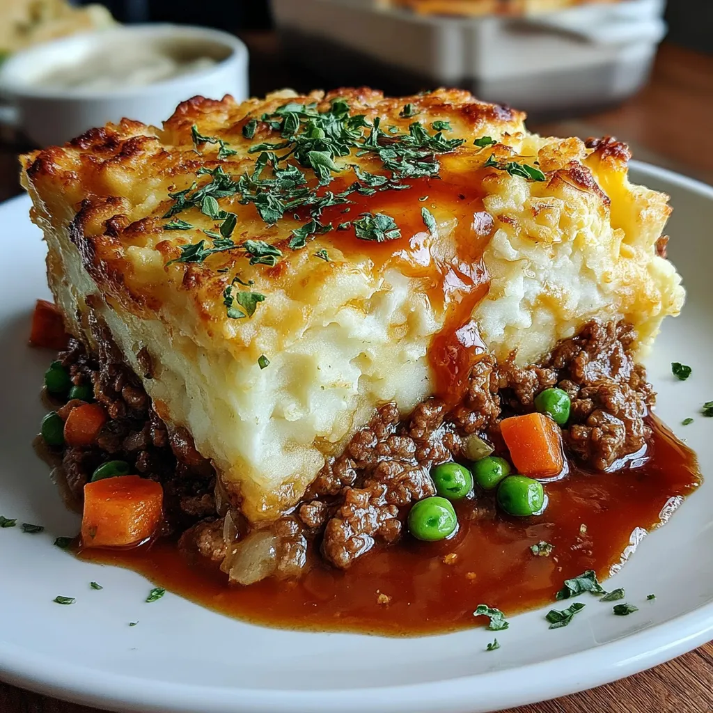 EASY SHEPHERD’S PIE CASSEROLE