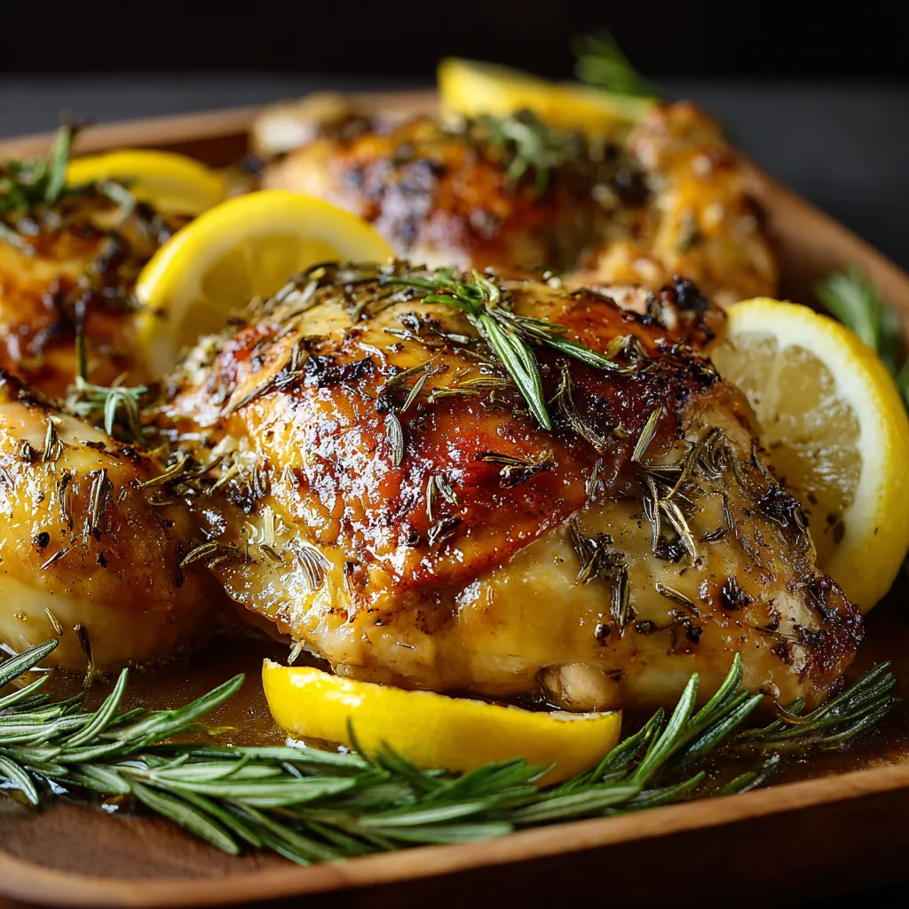 PERFECT ROSEMARY LEMON SPLIT ROAST CHICKEN 1 Rosemary Lemon Split Roast Chicken is presented as a delicious featured image, showcasing its golden-brown skin and aromatic herbs.