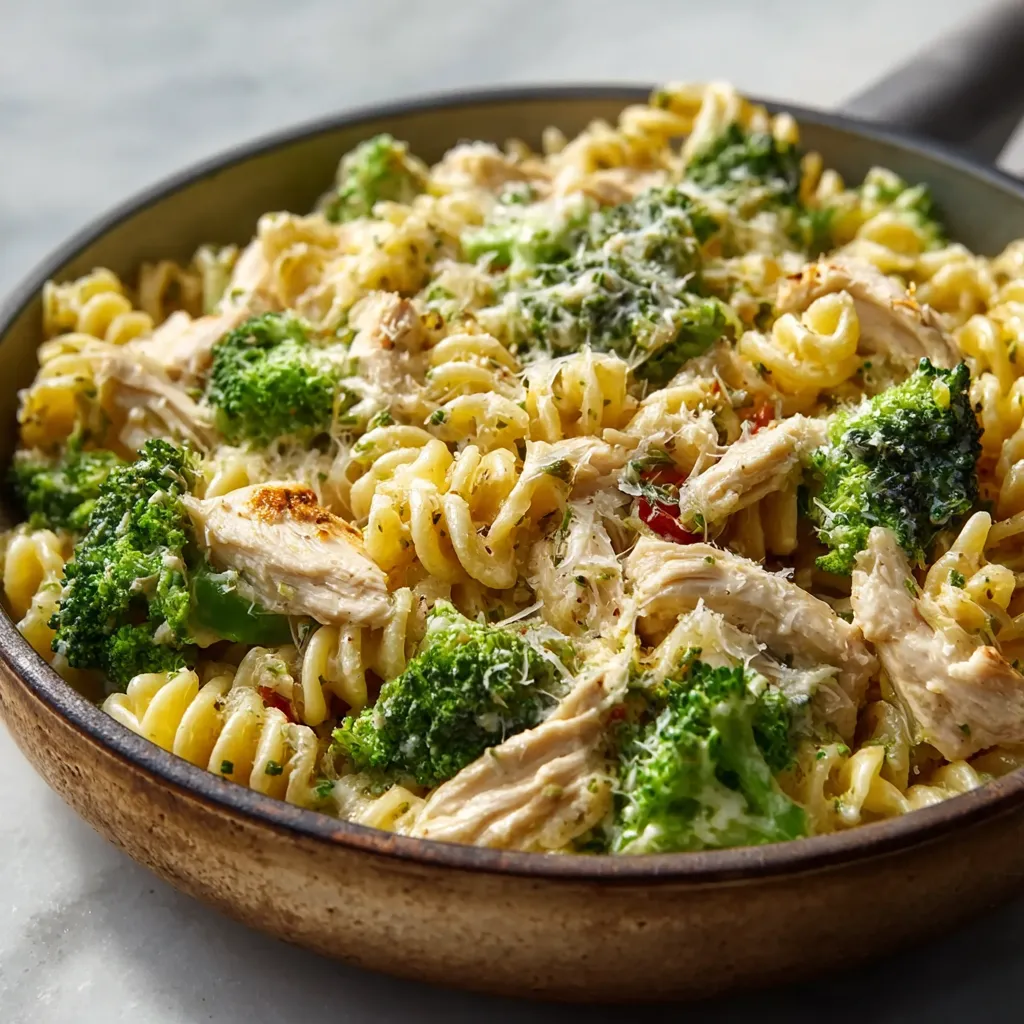 ROTISSERIE CHICKEN BROCCOLI PASTA BEST