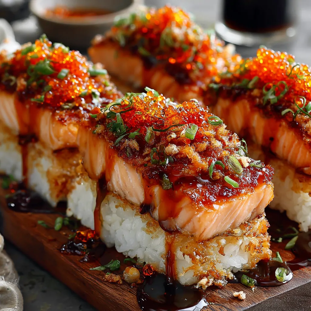 ULTIMATE SALMON SUSHI BAKE