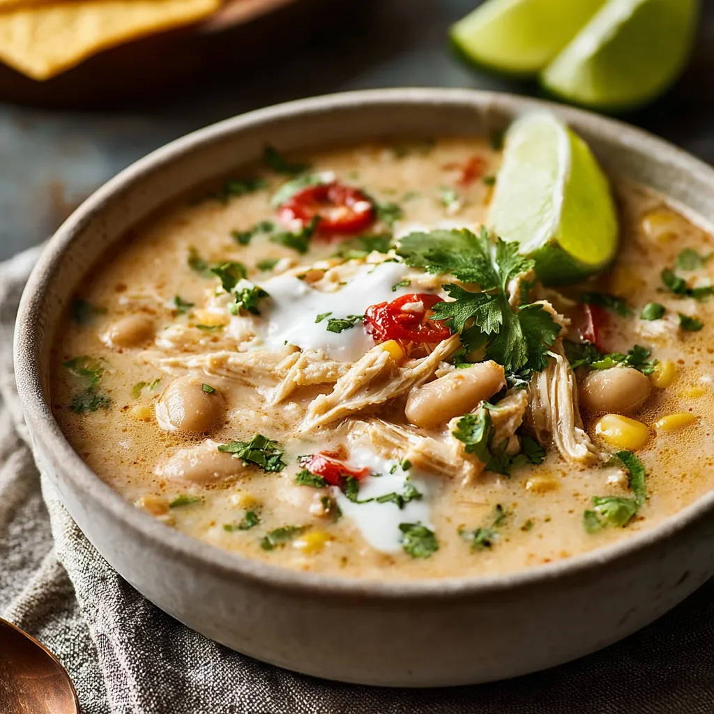 ULTIMATE WHITE CHICKEN CHILI RECIPE