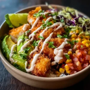 BEST FISH TACO BOWLS EVER 2 A vibrant and delicious image showcasing flavorful Fish Taco Bowls, perfect for a quick and healthy meal.