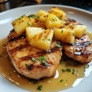 CHICKEN BREAST WITH PINEAPPLE AMAZING 2 Delicious Chicken Breast With Pineapple features juicy chicken and sweet pineapple chunks.