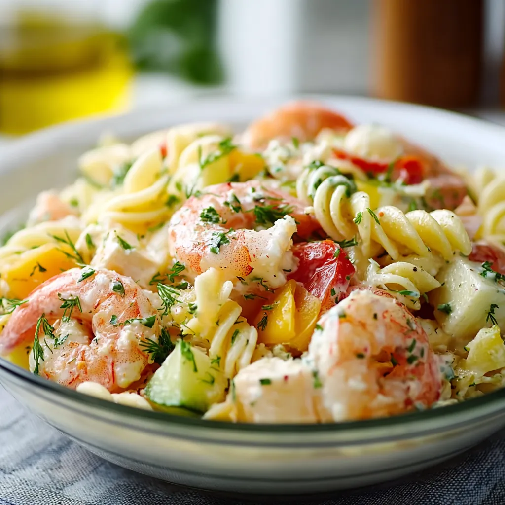 EASY SEAFOOD PASTA SALAD BEST