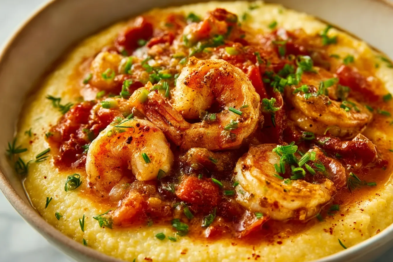 EASY SHRIMP AND GRITS