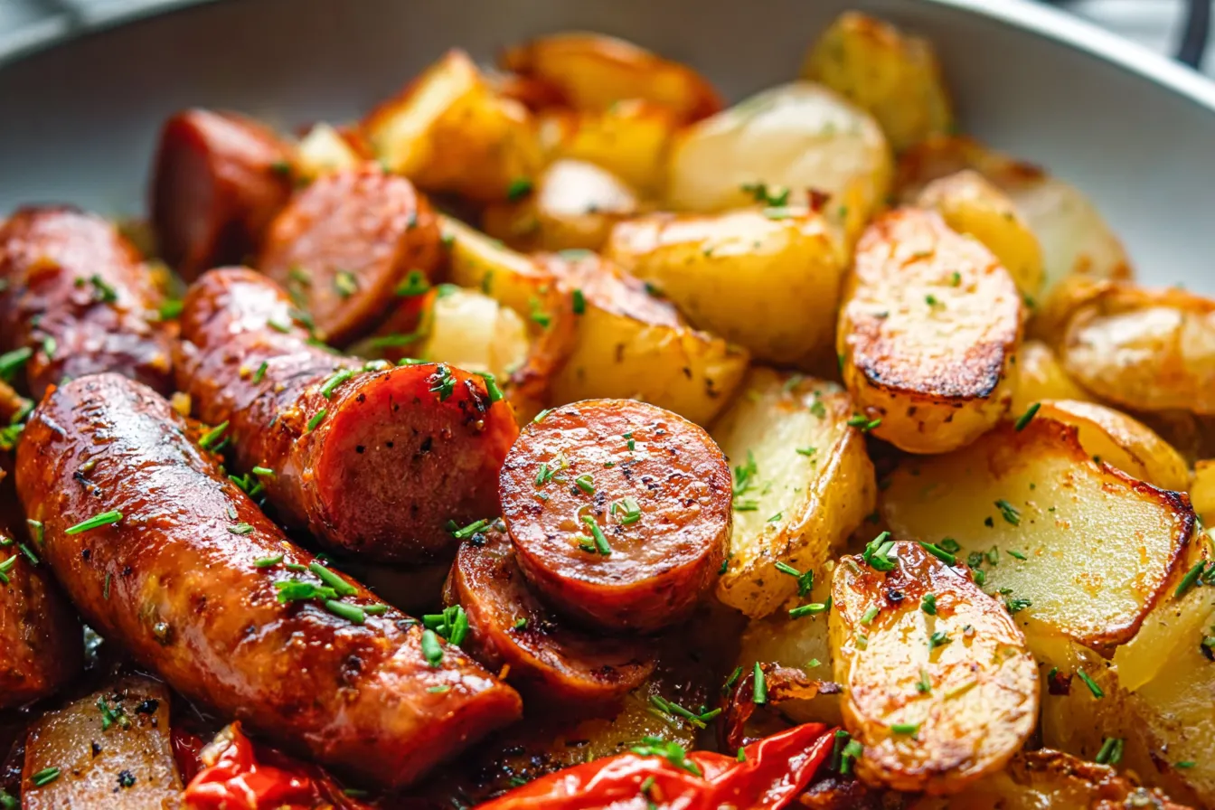 ULTIMATE SMOKED SAUSAGE & POTATOES