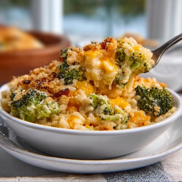 BETTER THAN CHEDDARS BROCCOLI CHEESE RICE CASSEROLE 4 Broccoli Cheese Rice Casserole Recipe