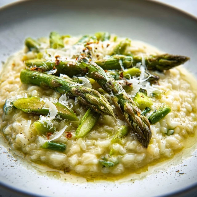 FOOLPROOF ASPARAGUS RISOTTO INSANELY CREAMY 4 Creamy Asparagus Risotto Recipe
