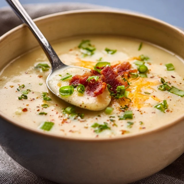 INSTANT POT POTATO LEEK SOUP BLISS 4 Instant Pot Potato Leek Soup Recipe