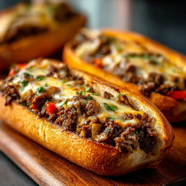 NEXT LEVEL GROUND BEEF PHILLY CHEESESTEAKS 4 Ground Beef Philly Cheesesteaks Recipe