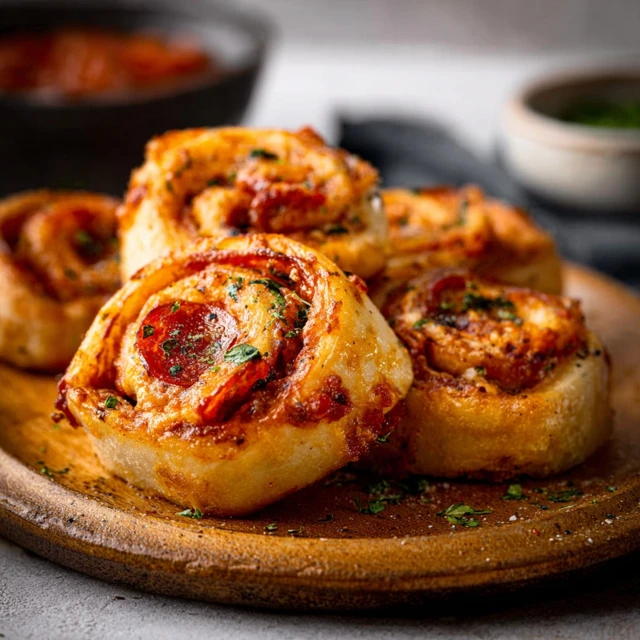 High Protein Pepperoni Pizza Rolls Recipe