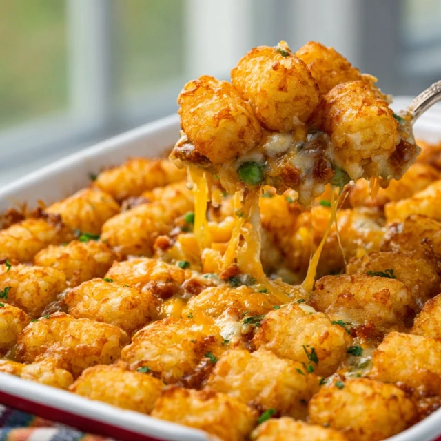TATER TOT CASSEROLE DINNER PERFECTION 4 Tater Tot Casserole Recipe