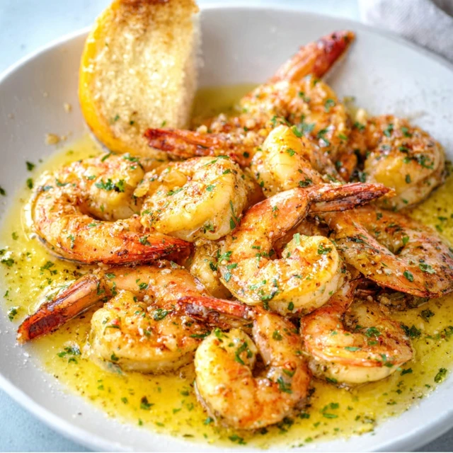 THE SECRET TO GARLIC BUTTER SHRIMP SCAMPI 4 Garlic Butter Shrimp Scampi Recipe