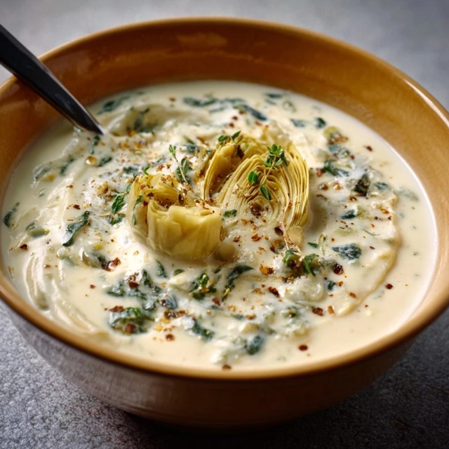 VELVETY CREAMY ARTICHOKE SOUP RECIPE 4 Creamy Artichoke Soup Recipe