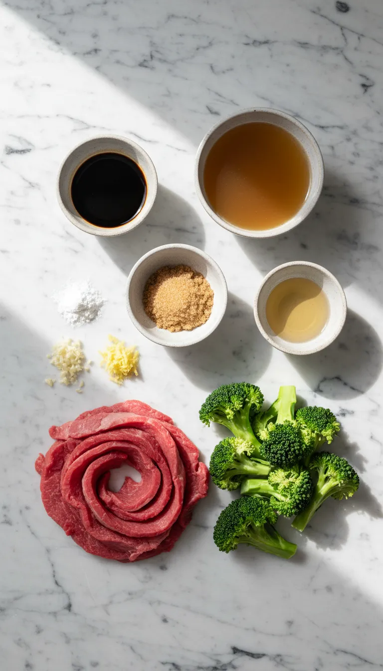 BETTER THAN TAKEOUT BEEF AND BROCCOLI STIR-FRY 2 Beef and Broccoli Stir-Fry Ingredients