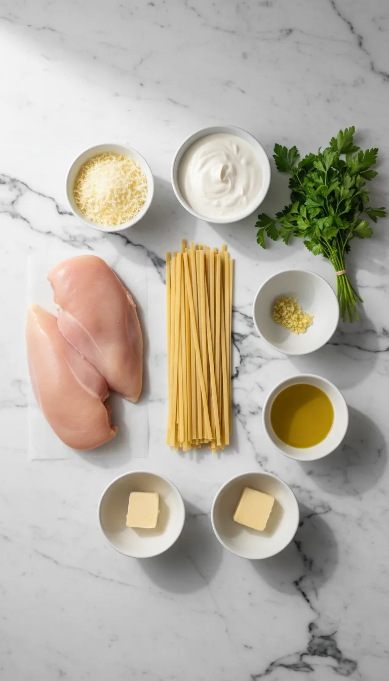 CHICKEN ALFREDO BEYOND YOUR WILDEST DREAMS 2 Chicken Alfredo Ingredients