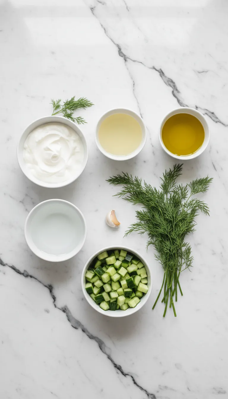 CHILLED CUCUMBER AND DILL SOUP NIRVANA 2 Chilled Cucumber and Dill Soup Ingredients