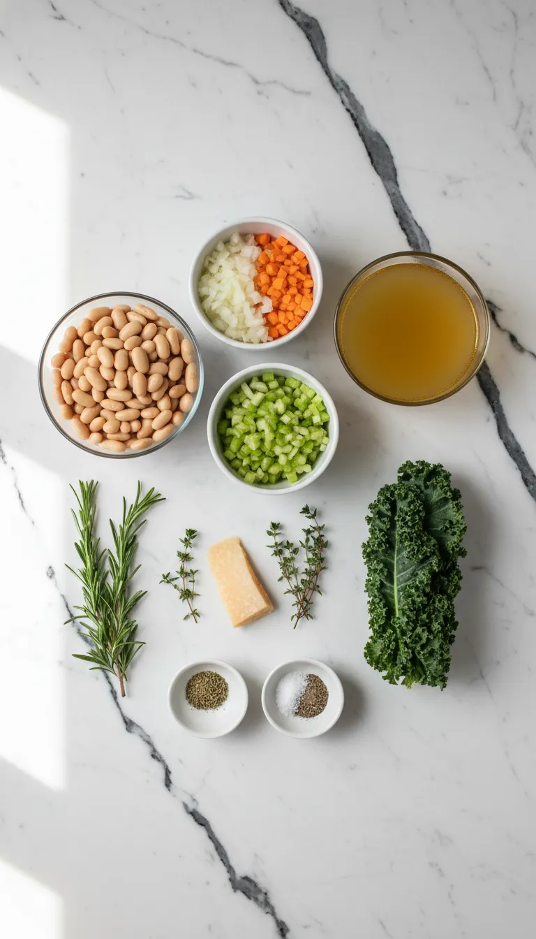 DREAMY CREAMY TUSCAN WHITE BEAN SOUP 2 Tuscan White Bean Soup Ingredients