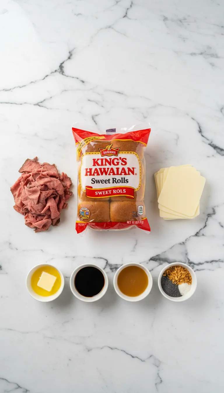 FOOLPROOF FRENCH DIP SLIDERS FOR PARTIES 2 French Dip Sliders Ingredients