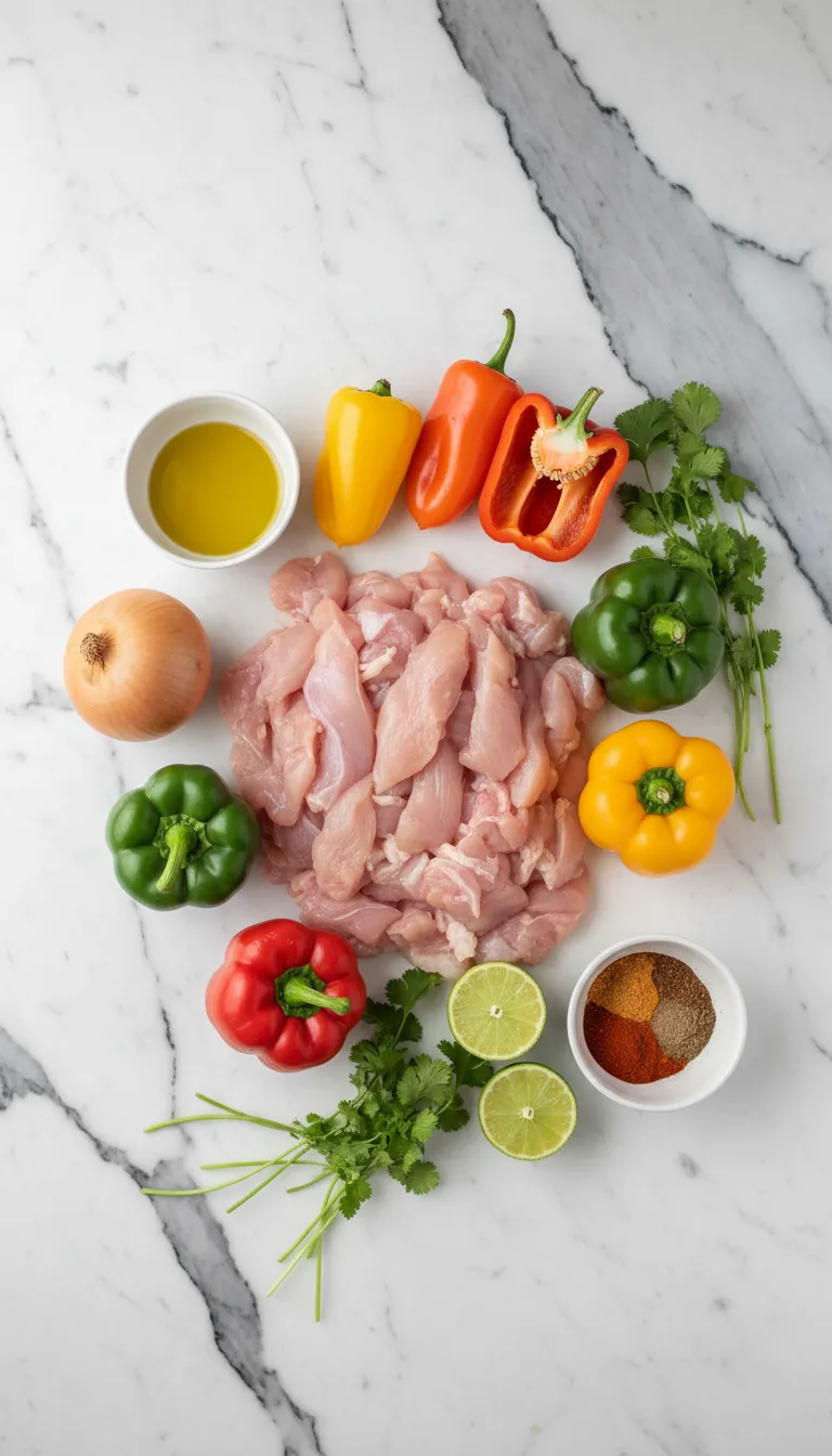 GAME CHANGING SHEET PAN CHICKEN FAJITAS 2 Sheet Pan Chicken Fajitas Ingredients