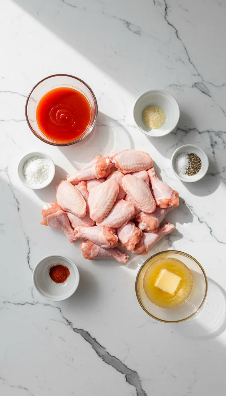 LEGENDARY AIR FRYER BUFFALO WINGS 2 Air Fryer Buffalo Wings Ingredients