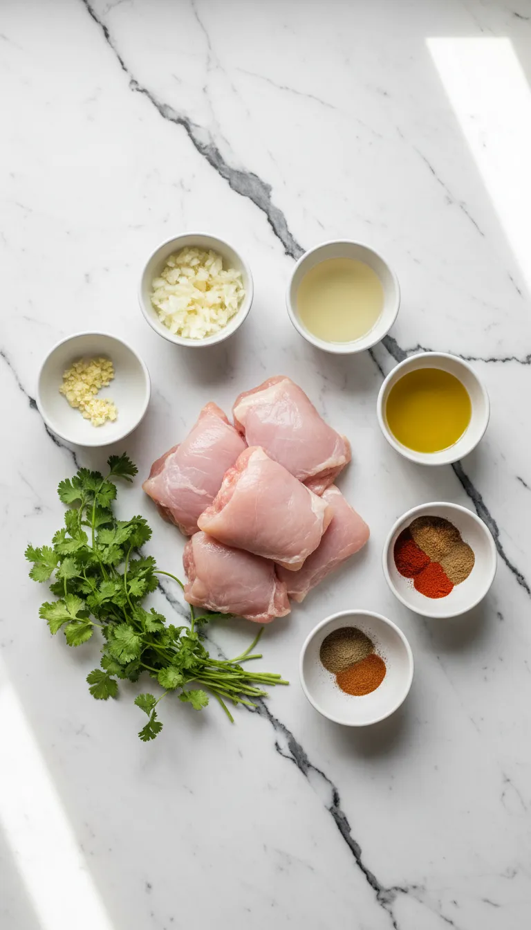 SLOW COOKED ZESTY CHICKEN BURRITO BOWL 2 Chicken Burrito Bowl Ingredients