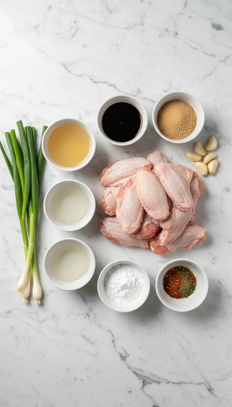 SUN KISSED PINEAPPLE GLAZED CHICKEN WINGS 2 Pineapple Glazed Chicken Wings Ingredients