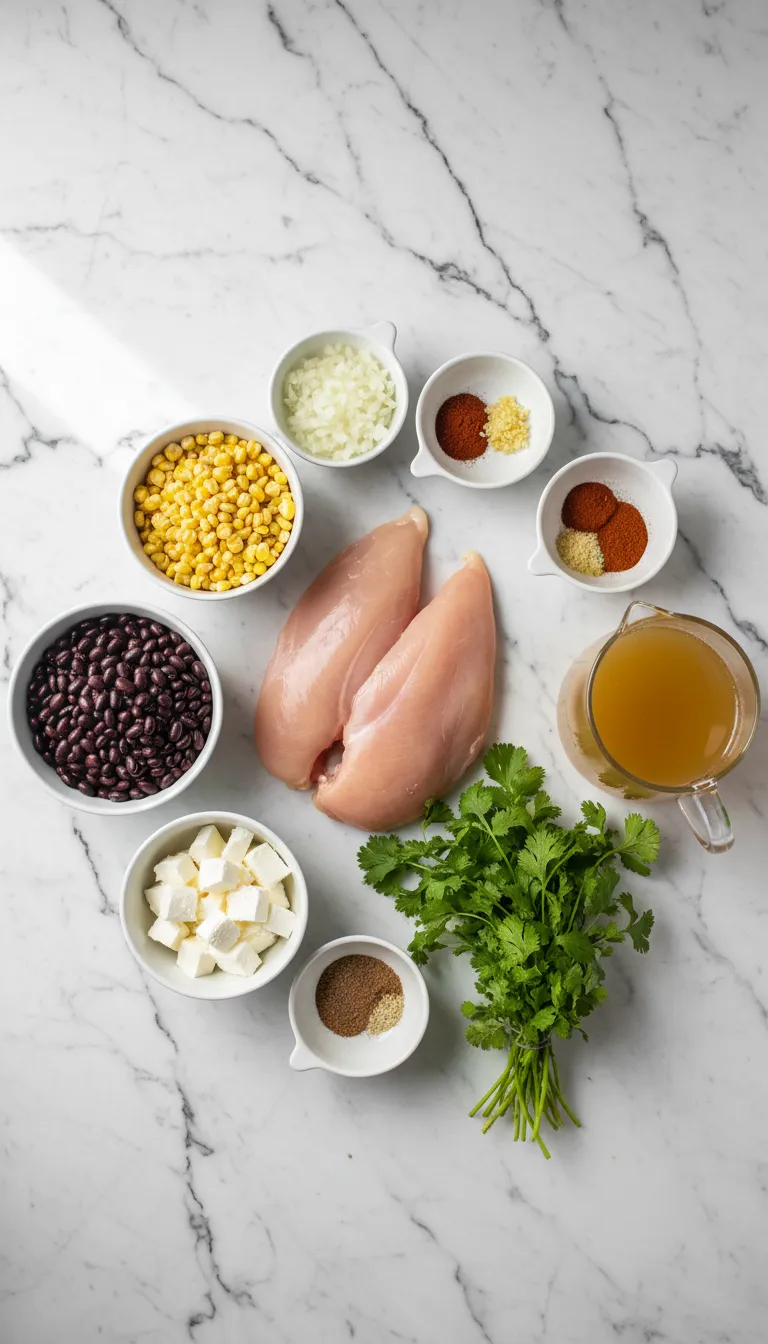 THE DREAMIEST CREAMY CHICKEN ENCHILADA SOUP 2 Creamy Chicken Enchilada Soup Ingredients