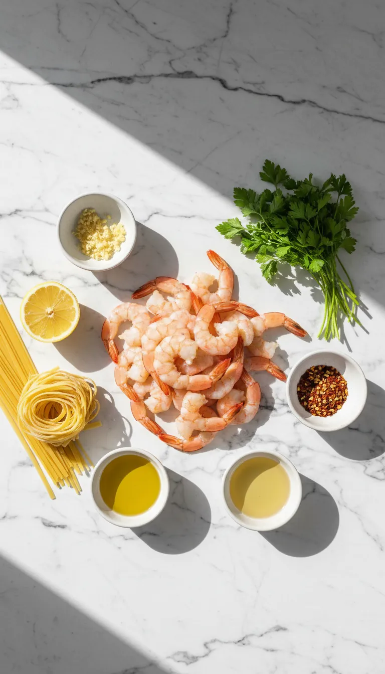 THE SECRET TO GARLIC BUTTER SHRIMP SCAMPI 2 Garlic Butter Shrimp Scampi Ingredients