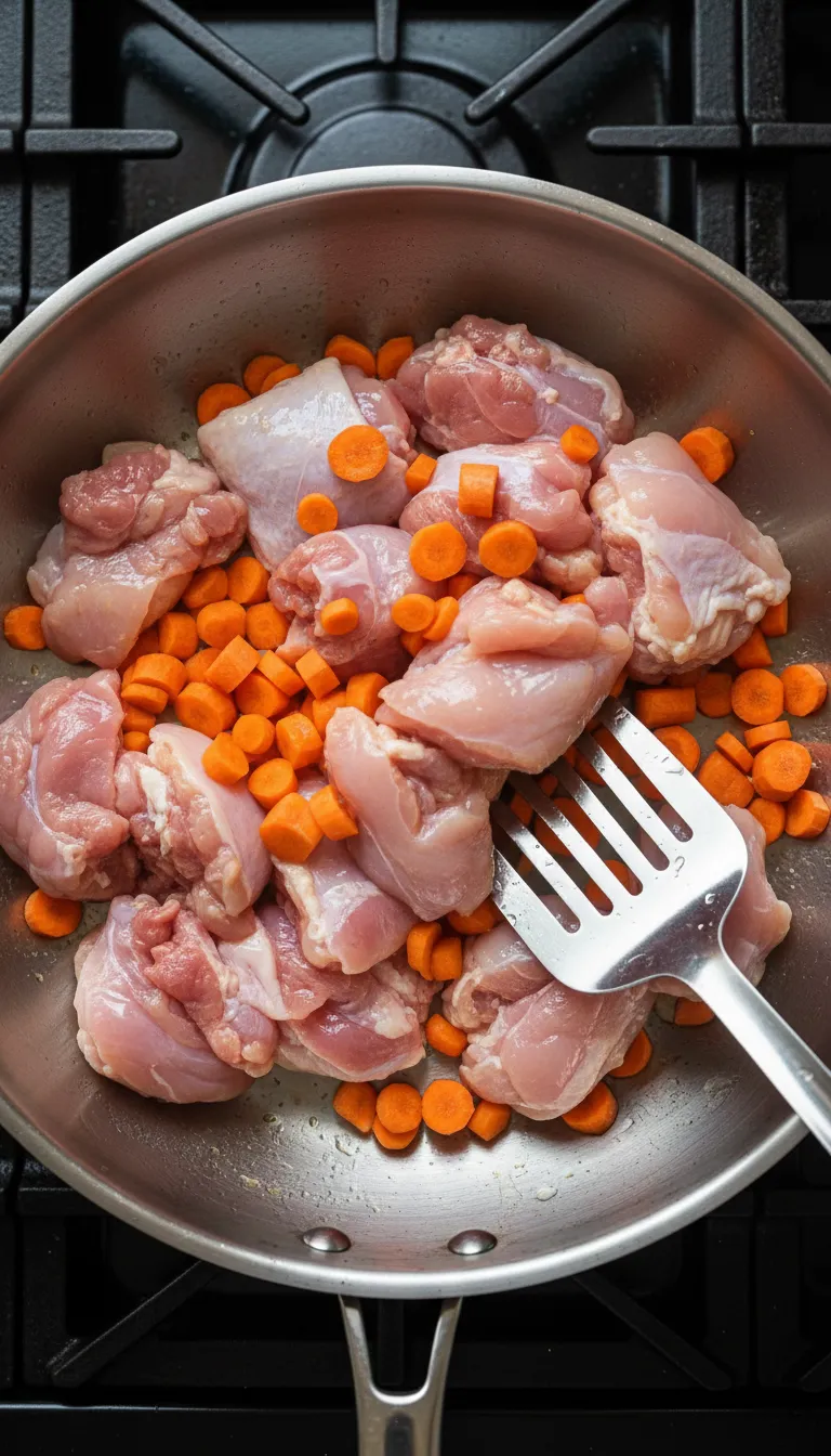 STICKY SLOW COOKER HONEY GARLIC CHICKEN & CARROTS 3 How to Make Slow Cooker Honey Garlic Chicken & Carrots