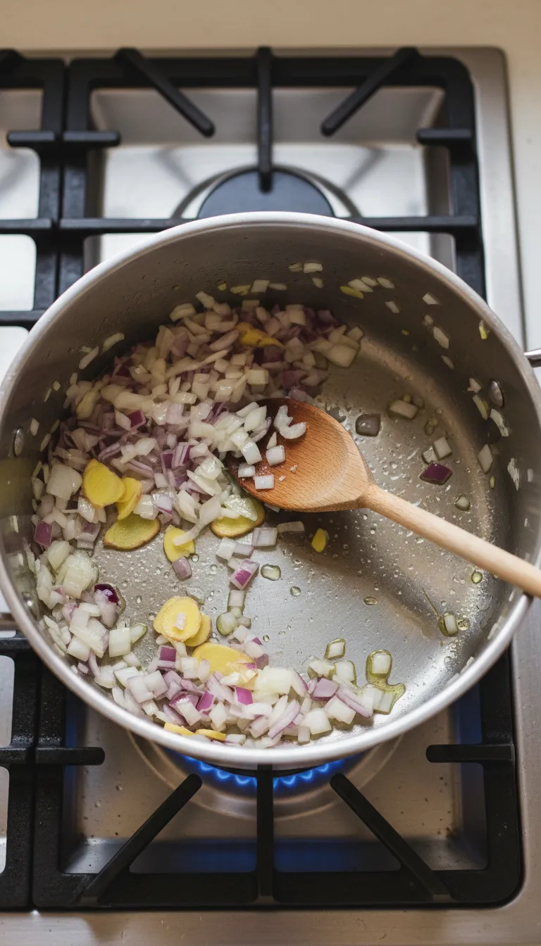 SWEET AND SPICY ROASTED CARROT GINGER SOUP 3 How to Make Roasted Carrot Ginger Soup