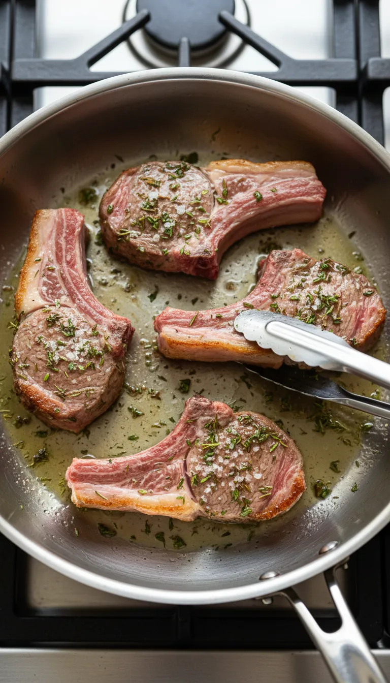 ZESTY AIR FRYER LAMB CHOPS MINT CHIMICHURRI 3 How to Make Air Fryer Lamb Chops with Mint Chimichurri