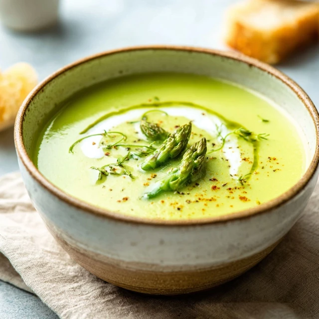 CREAMY ASPARAGUS SOUP A VELVETY DREAM