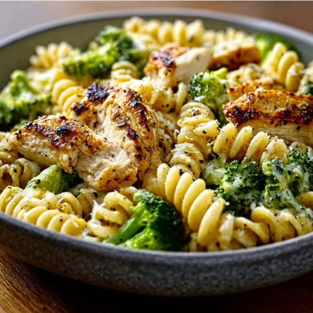 PROTEIN POWER ROTISSERIE CHICKEN BROCCOLI PASTA