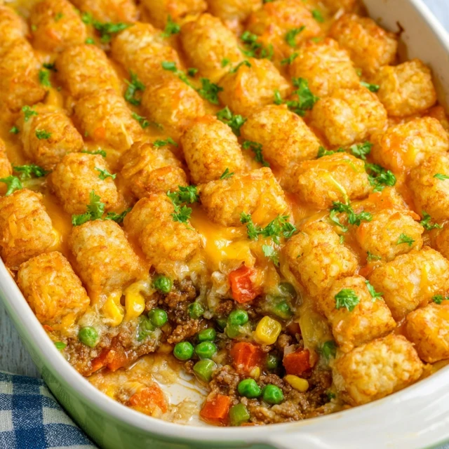 TATER TOT CASSEROLE DINNER PERFECTION