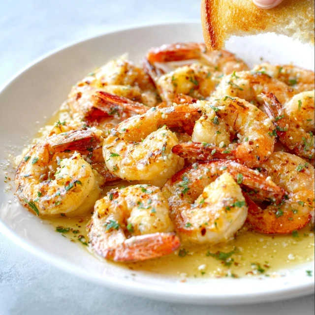 THE SECRET TO GARLIC BUTTER SHRIMP SCAMPI