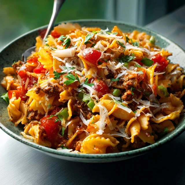 YOUR NEW OBSESSION TACO PASTA RECIPE