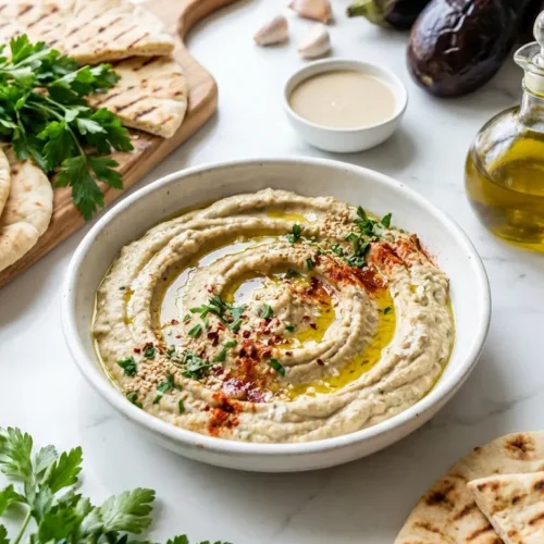 CREAMY BABA GANOUSH A CLEAN EATING DELIGHT - CREAMY BABA GANOUSH A CLEAN EATING DELIGHT