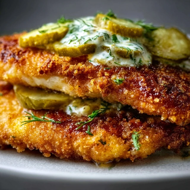 Crispy Dill Pickle Parmesan Chicken Recipe