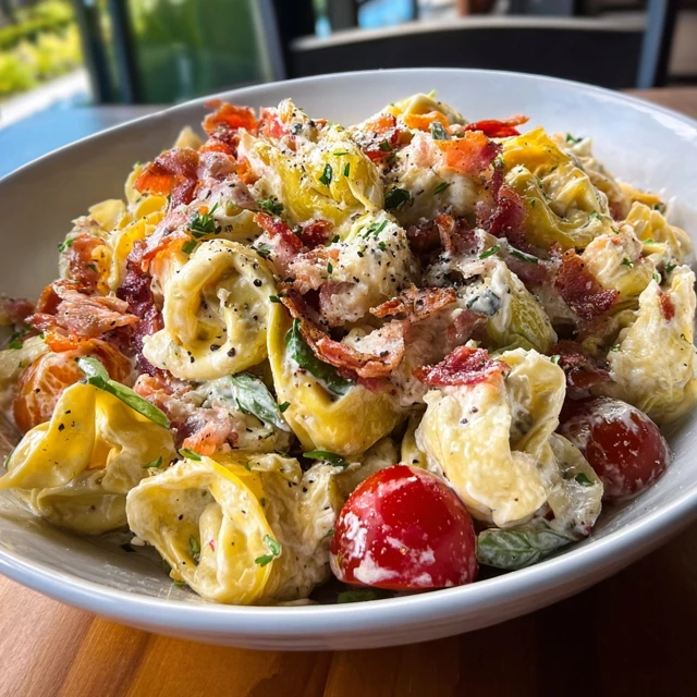 Grinder Pasta Salad with Tortellini Recipe