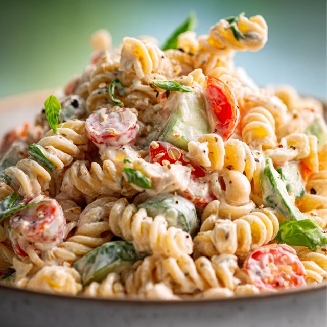 Greek Yogurt Grinder Pasta Salad Recipe