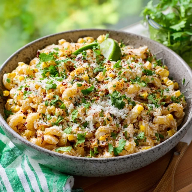 Elote Pasta Salad Recipe