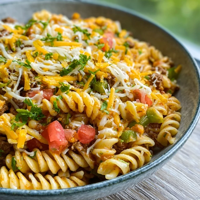 Instant Pot Taco Pasta Salad Recipe