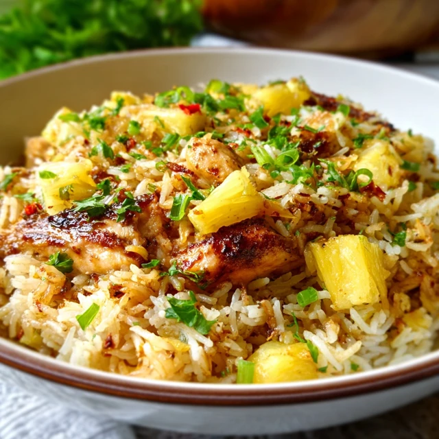 IRRESISTIBLE PINEAPPLE CHICKEN AND RICE BAKE 4 Pineapple Chicken and Rice Bake Recipe