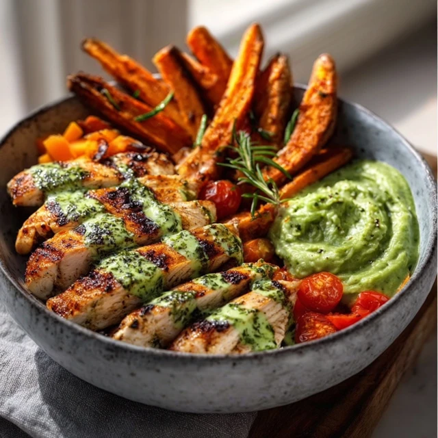 Grilled Herb Chicken Bowl Recipe