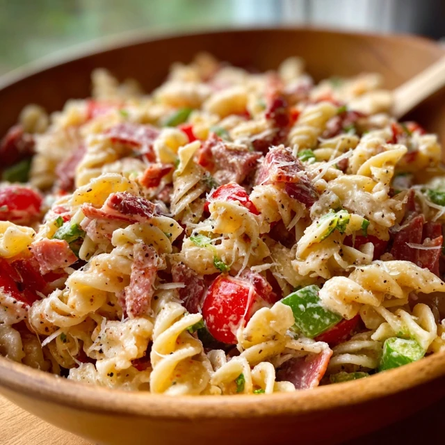 Mayo-Free Italian Grinder Pasta Salad Recipe