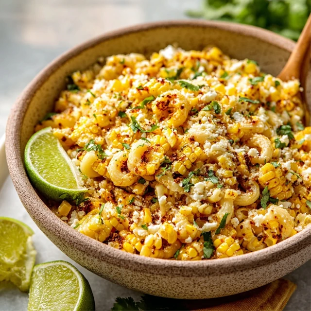 Mexican Street Corn Pasta Salad Recipe