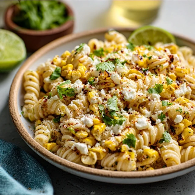 Mexican Street Corn Pasta Salad Recipe