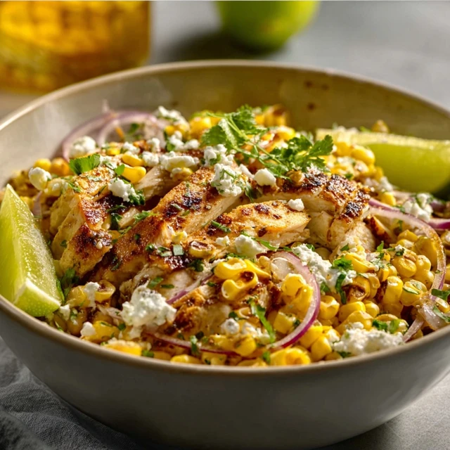 STREET CORN CHICKEN BOWL YOUR NEW OBSESSION 4 Street Corn Chicken Bowl Recipe